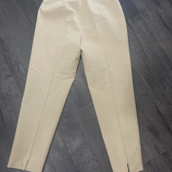 Piazza Sempione Audrey Straight Leg Pants Brown / Beige Size 42 Italian - Picture 11 of 16